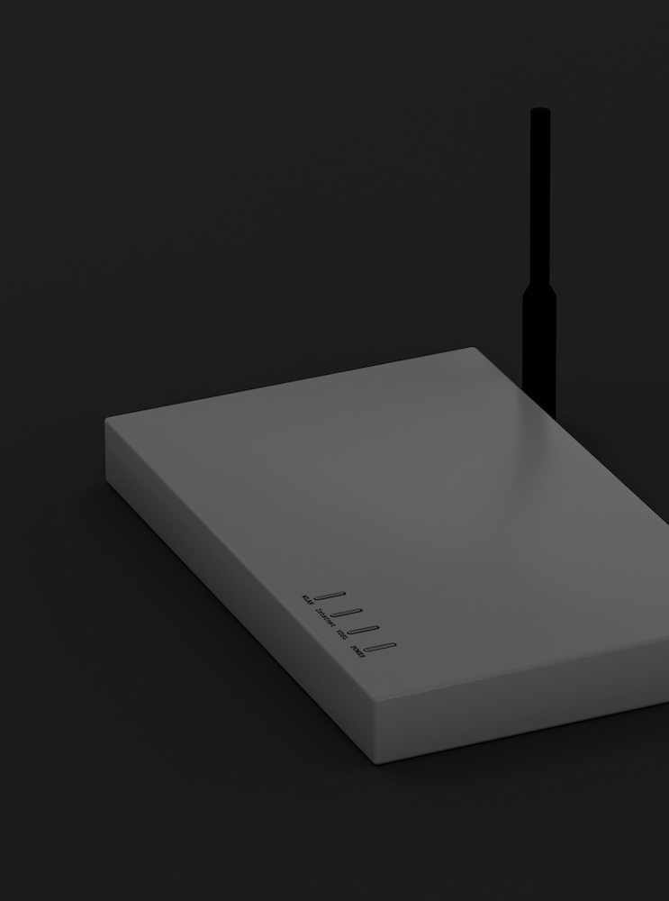 Wireless black and white cover
